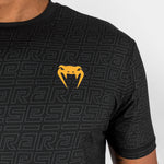 T-shirt Venum X Ares 2.0 Dry Tech Preto-ouro 