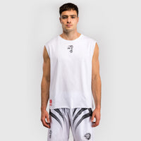 T-shirt smanicata Venum x Mike Tyson Bianco-Combat Arena