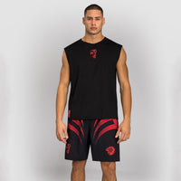 T-shirt smanicata Venum x Mike Tyson Nero-Combat Arena