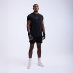 T-shirt tecnica Bivol x Boxraw Nero-Combat Arena