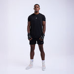 T-shirt tecnica Bivol x Boxraw Nero-Combat Arena
