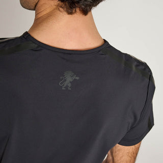 T-shirt técnica Leone Black Lion ABX310 Preto-Combat Arena