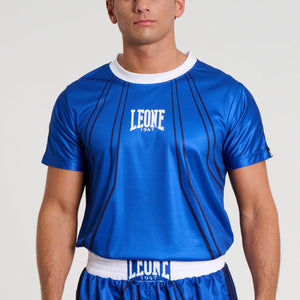 T-shirt técnica WAKO Leone AB994 Azul-Combat Arena