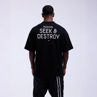 T-shirt Bivol x Boxraw Oversize Preto 