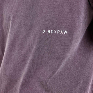 T-shirt Boxraw Sparring Club Oversize Castanho 