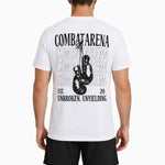 T-shirt Combat Arena Unbroken Branco 