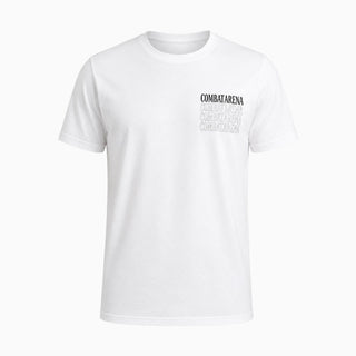 T-shirt Combat Arena Unbroken Branco 