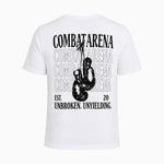 T-shirt Combat Arena Unbroken Branco 