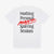 T-shirt Manto Nothing Personal Branco 