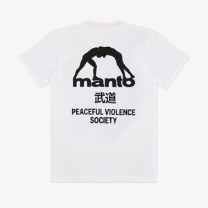 T-shirt Manto Society Branco 