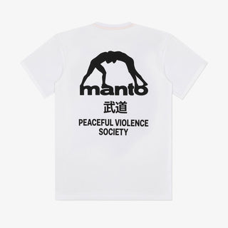 T-shirt Manto Society Branco 