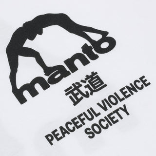 T-shirt Manto Society Branco 