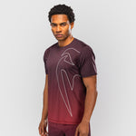 T-shirt Venum Dry Tech Giant Shift Preto-vermelho 
