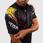 T-shirt Venum Dry Tech Tekken 8 Yoshimitsu Preto-laranja 