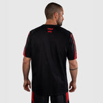T-shirt Venum UFC Fight Week Unity preto-vermelho 