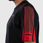 T-shirt Venum UFC Fight Week Unity preto-vermelho 