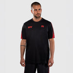 T-shirt Venum UFC Fight Week Unity preto-vermelho 
