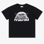 T-shirt oversize Manto Treasure Zone Preto 