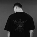 T-shirt oversize Manto Treasure Zone Preto 