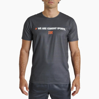 T-shirt técnica Leone Logo Wacs ABX126 Cinzento 