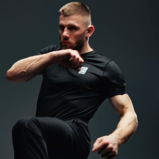 T-shirt técnica Manto Pulse Preto 