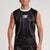 T-shirt técnica sem mangas WAKO Leone AB995 Preto 
