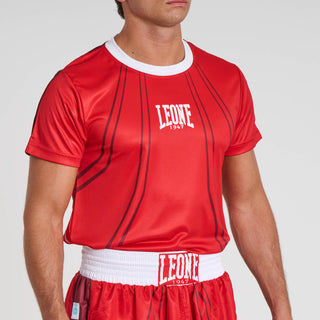T-shirt técnica WAKO Leone AB994 Vermelho 