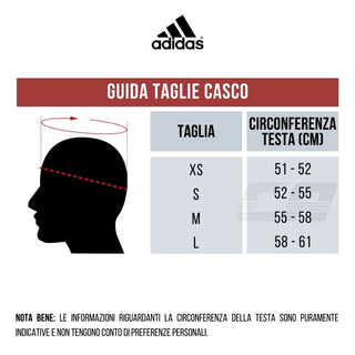 Capacete Com viseira Adidas