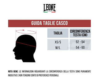 Capacete Leone com máscara amovível CS432