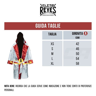 Roupão de argolas Cleto Reyes com capuz