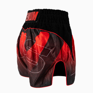 Calções kick-tailandeses RWS x Venum 2.0 Preto-vermelho 