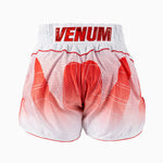 Calções kick-tailandeses RWS x Venum 2.0 Branco-vermelho 