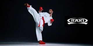 Fato judo criança Itaki Júnior Branco 