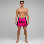 Calções kick-thai Fairtex BS1714 Rosa