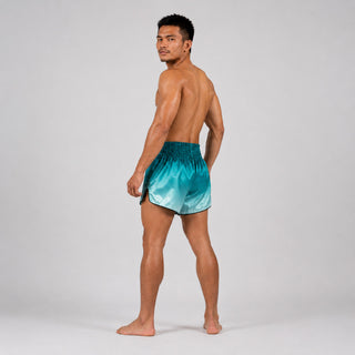 Calções kick-thai Fairtex BS1906 Fade Verde