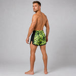 Calções kick-thai Fairtex BS1710 Camuflado Verde