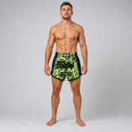 Calções kick-thai Fairtex BS1710 Camuflado Verde