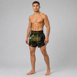 Calções kick-thai Fairtex BS1947 Black Marble