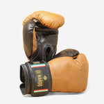 Luvas de Boxe Di Nardo com velcro 12 Oz Cognac-marrom 