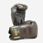 Luvas de Boxe Di Nardo com velcro 12 Oz Castanho-preto 